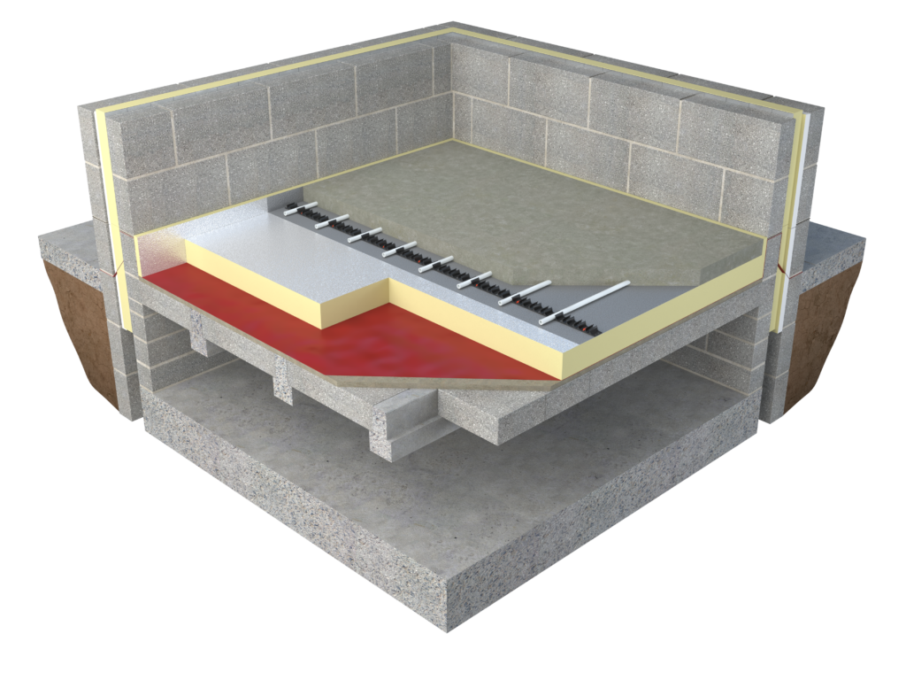 Eco MA, Eco360 Bio-enhanced PIR insulation for floors