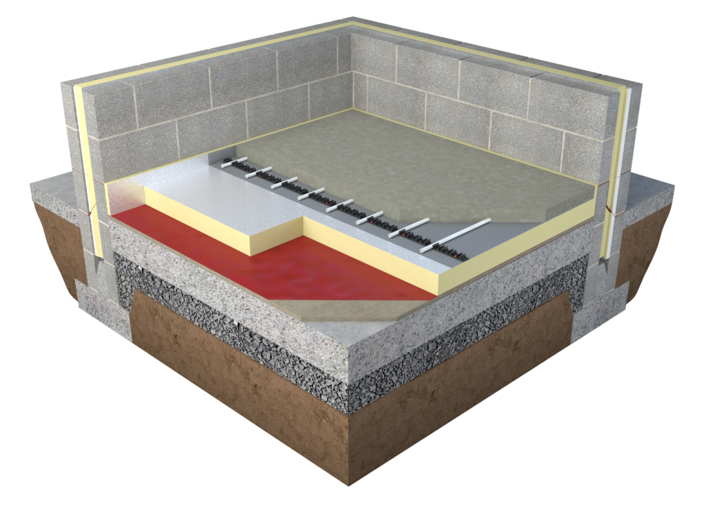 Eco MA, Eco360 Bio-enhanced PIR insulation for floors
