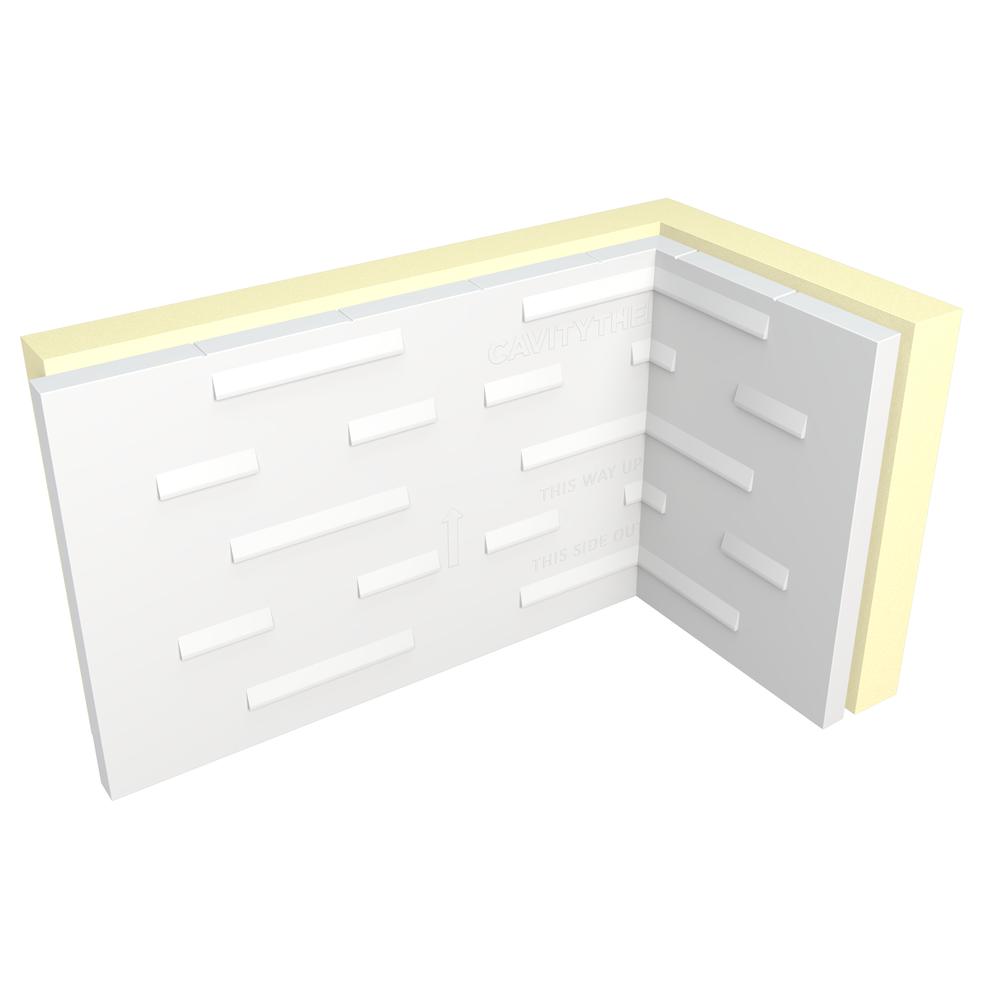 Unilin Insulation cavity therm insulation board with interior corner