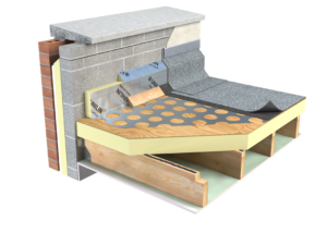 Graphic of Flat Roof FRTP Unilin Insulation product